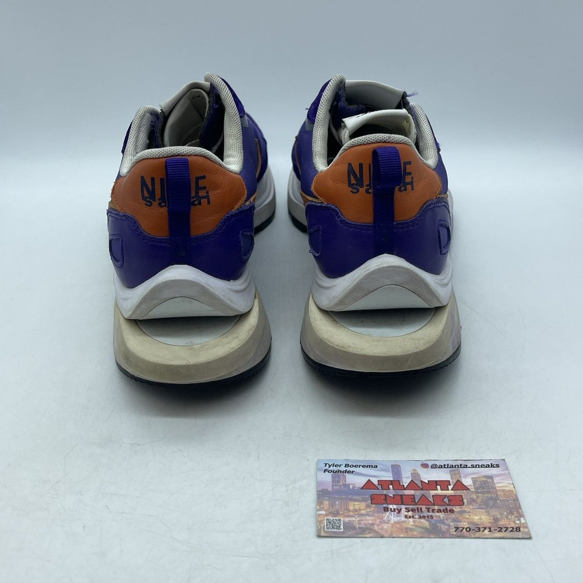 Nike Saco x vaporwaffle dark iris Size US 11 / EU 44 - 3 Thumbnail