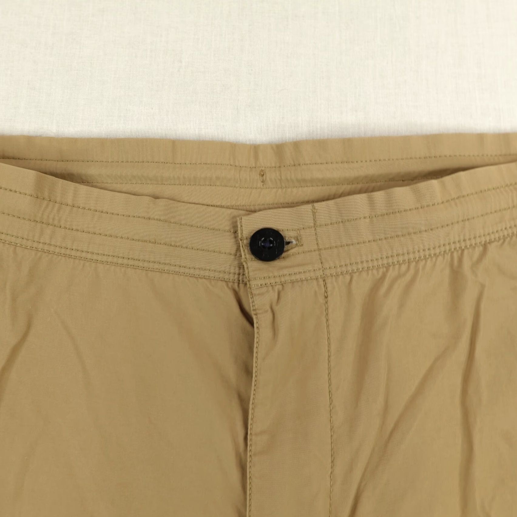 Ralph Lauren VINTAGE Ralph Lauren Cargo Shorts Mens XL Brown Performance Drawstring Outdoor Sports Size US 39 - 2 Thumbnail