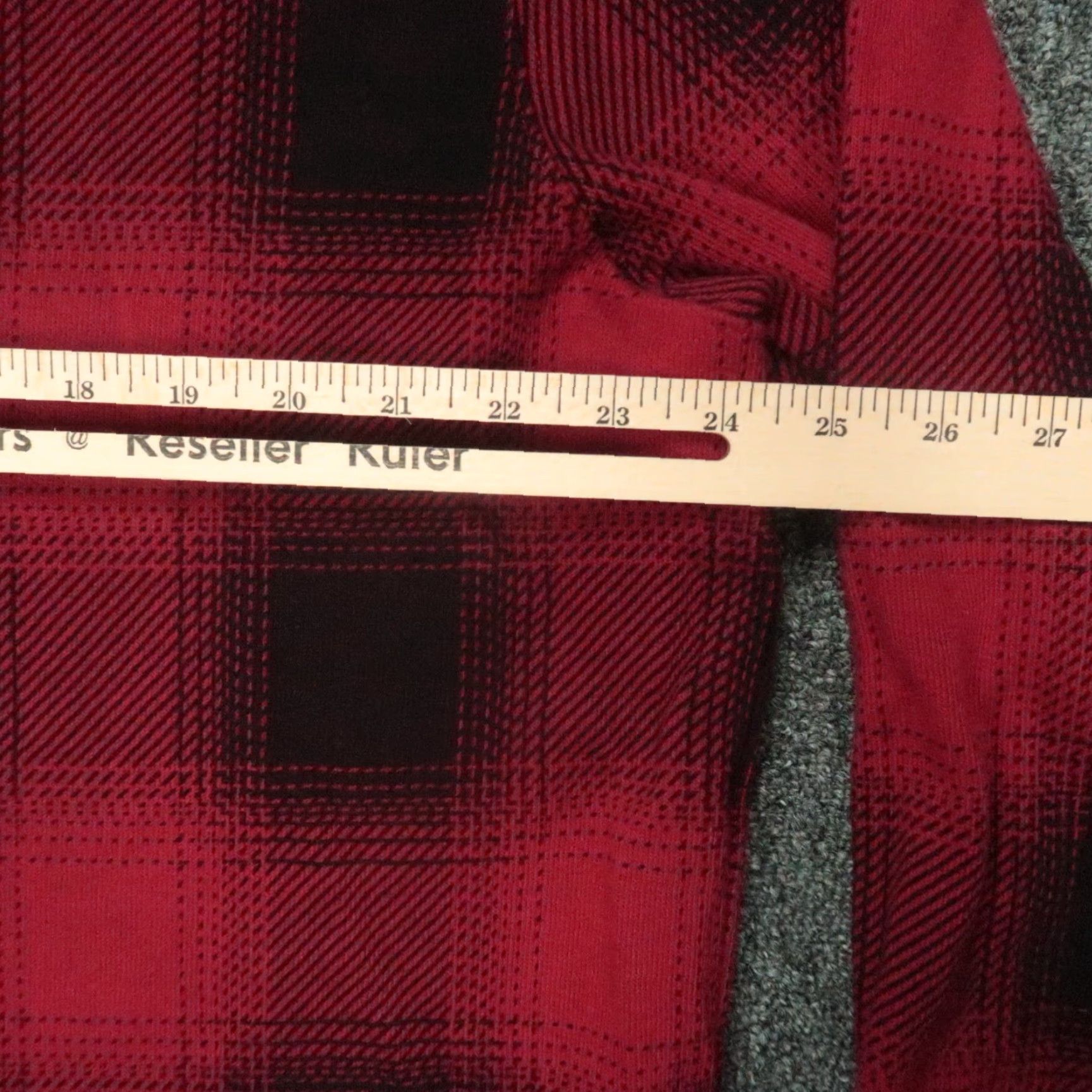 Polo Ralph Lauren Polo Ralph Lauren Pullover Sweater XL Red Buffalo Plaid 1/4 Zip Long Sleeve Mens Size US XL / EU 56 / 4 - 6 Thumbnail