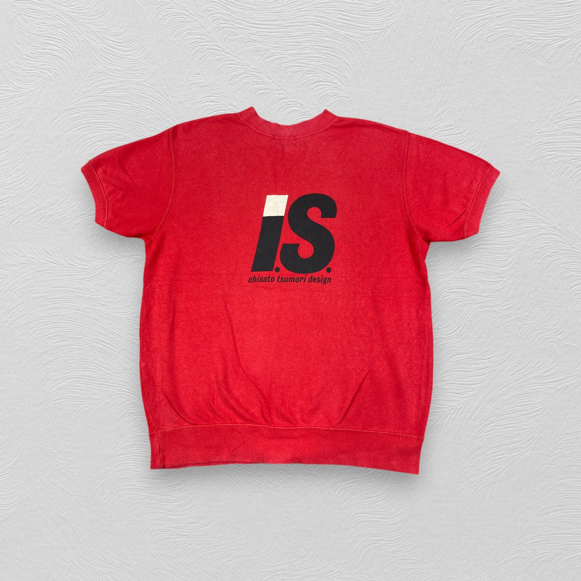 Issey Miyake Vintage Issey Miyake Short Sleeve Sweatshirt -D013 Size US M / EU 48-50 / 2 - 1 Thumbnail
