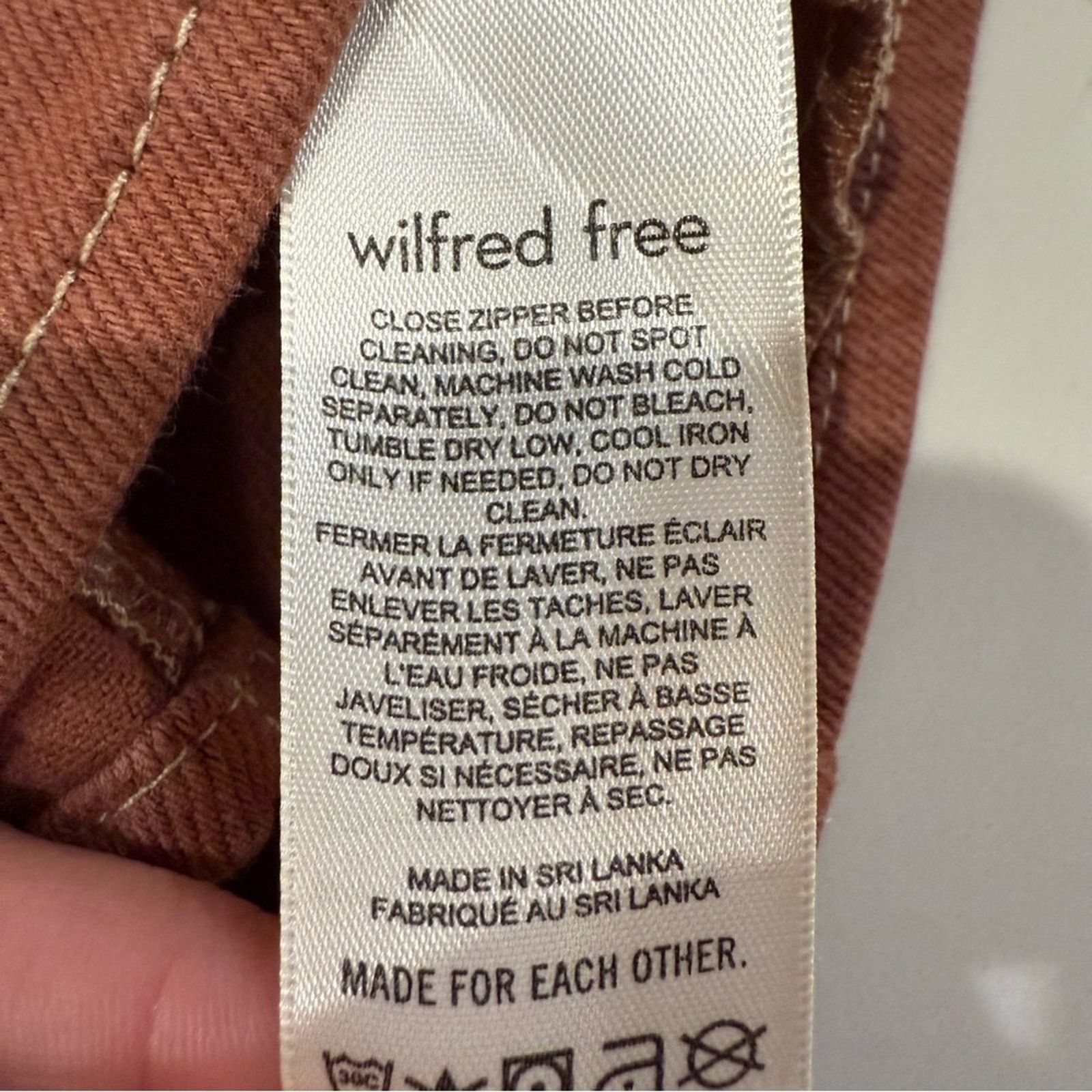 Aritzia Wilfred Free by Aritzia Denim Date Night Mini Skirt Womens 4 Size 27" / US 4 / IT 40 - 6 Thumbnail