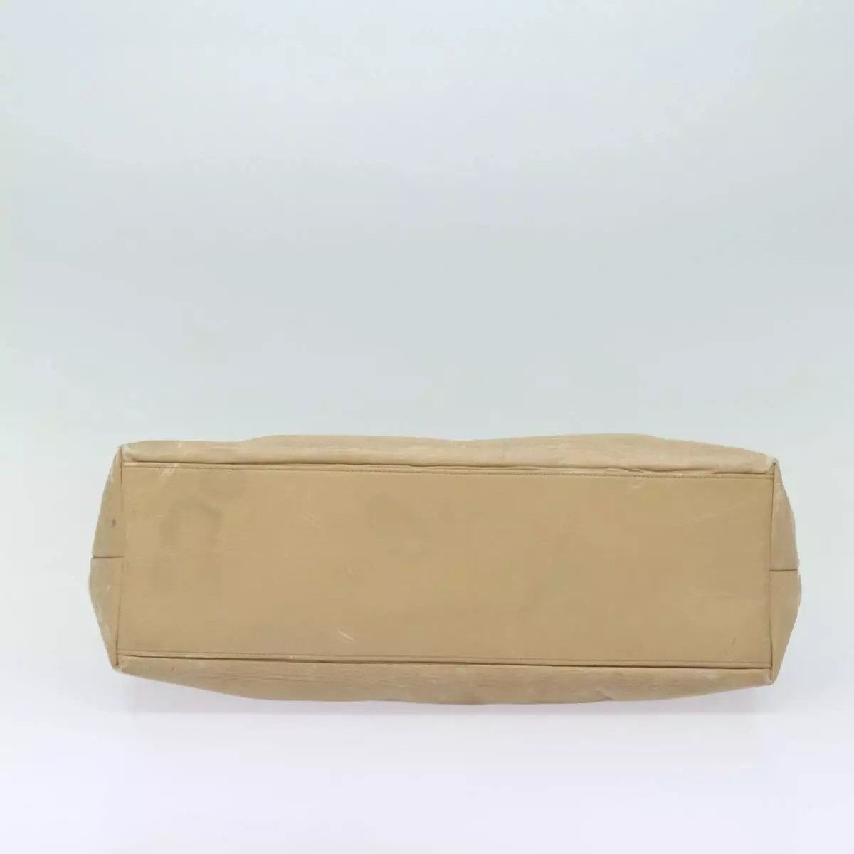 Chanel CHANEL Matelasse Chain Tote Bag Leather Beige Size ONE SIZE - 15 Thumbnail