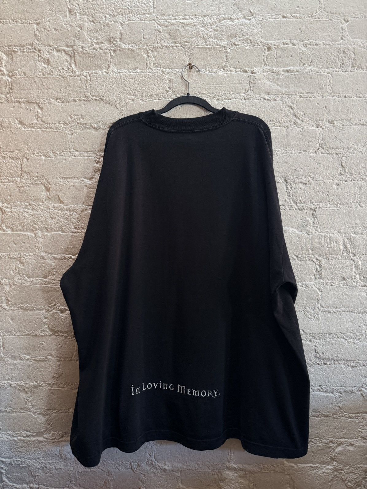Balenciaga DMX Tribute Long Sleeve Tee Size US XL / EU 56 / 4 - 5 Thumbnail