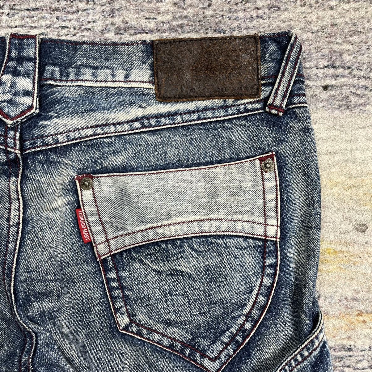 If Six Was Nine × Le Grande Bleu (L.G.B.) × Tornado Mart Tornado mart lace up denim short pants Size 30" / US 8 / IT 44 - 8 Thumbnail