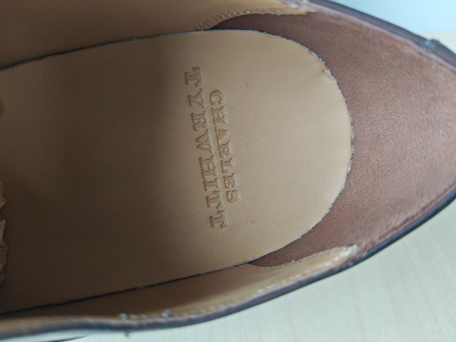 Charles Tyrwhitt Charles Tyrwhitt Men’s Dress Oxford Shoes T / 0033 Size US 9 / EU 42 - 6 Thumbnail