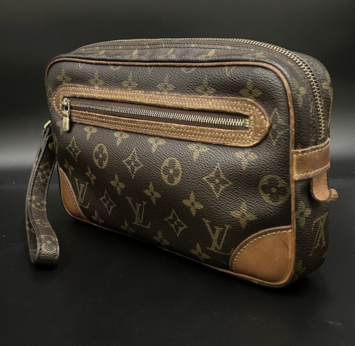 Louis Vuitton Preloved Louis Vuitton monogram Marly Dragonne Clutch Bag Size ONE SIZE - 2 Thumbnail