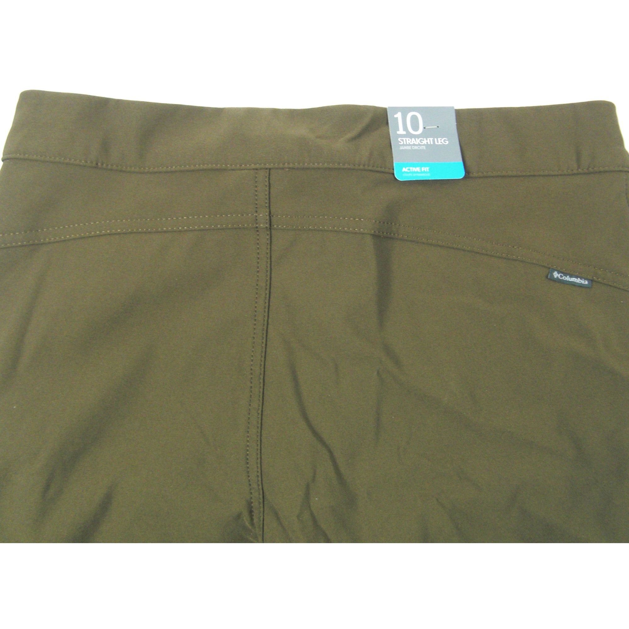 Columbia Columbia Women's Arden Point Lined Straight Leg Pants, Olive Size 32" / US 10 / IT 46 - 4 Thumbnail