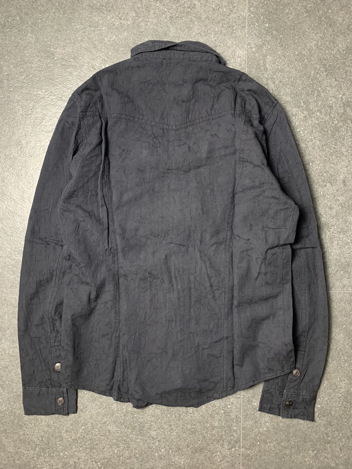 In The Attic 2000s In The Attic Homme Japan Punk Textured Shirt Size US S / EU 44-46 / 1 - 8 Thumbnail