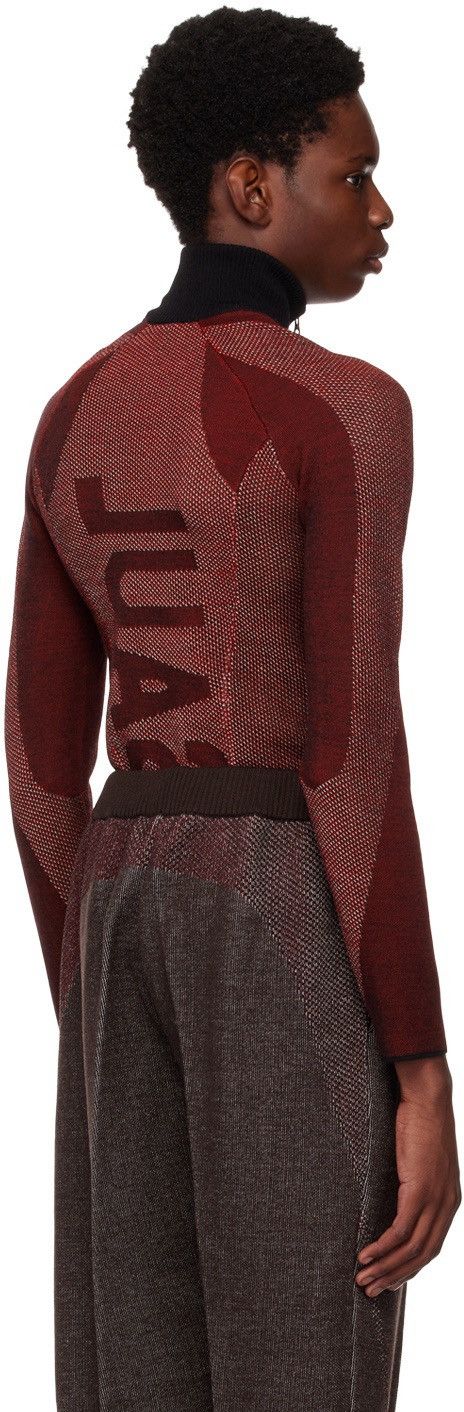 Saul Nash !DS! FW22 Saul Nash Red Open Knit Turtleneck Size US M / EU 48-50 / 2 - 4 Thumbnail