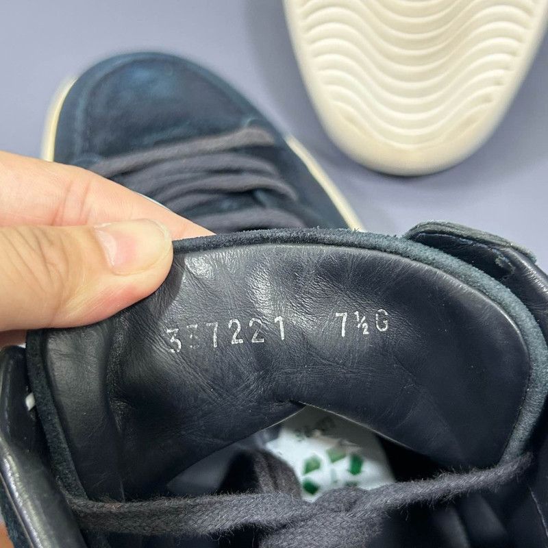 Gucci Gucci Suede High-Top Sneakers in Dark Blue -2508 Size US 8 / EU 41 - 5 Thumbnail