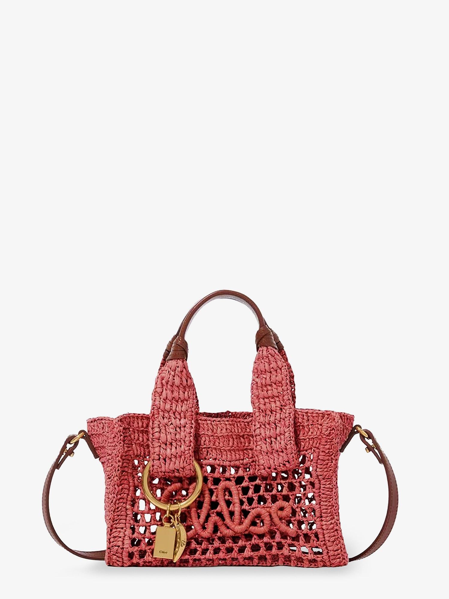 Chloe Summer Banana Raffia Crossbody Bag Size ONE SIZE - 1 Thumbnail