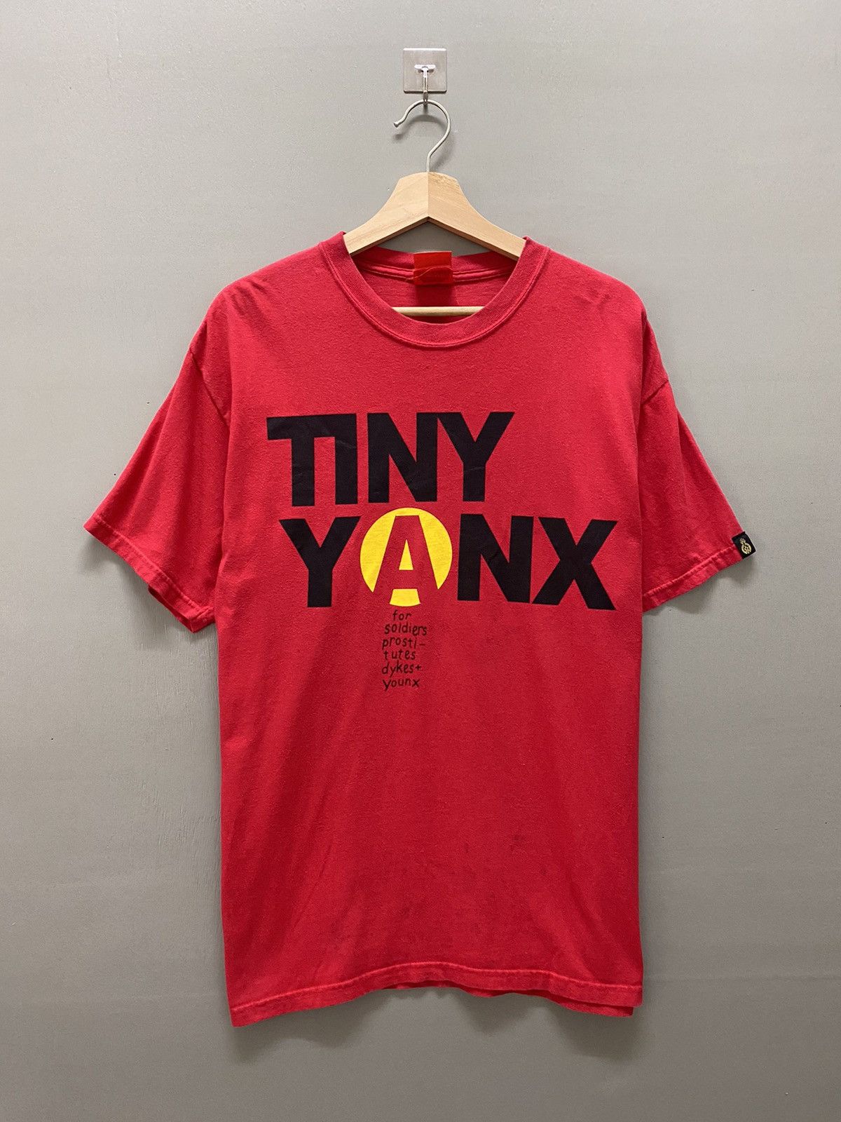 A.F.F.A. Vintage 90s Tiny Yanx Kishidan Punk Anarchy T-shirts Size US L / EU 52-54 / 3 - 2 Thumbnail