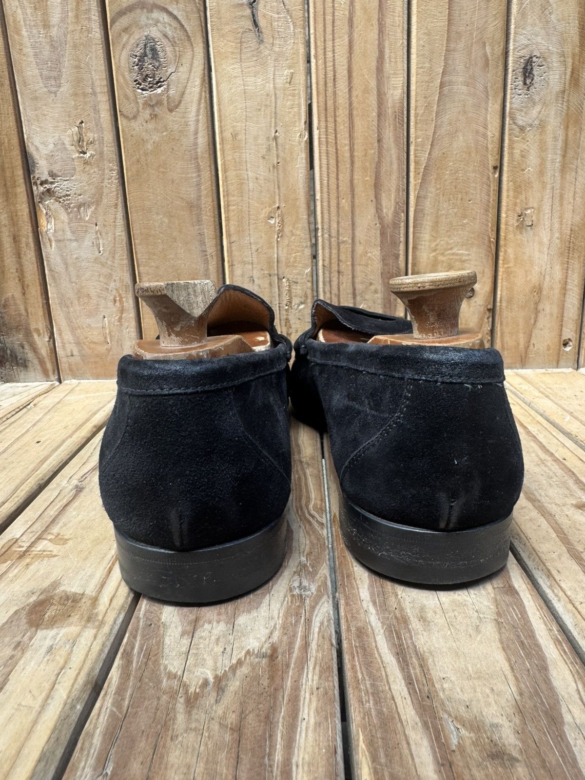 Church's Church’s Men’s suede leather black penny loafers UK 9.5 F Size US 10.5 / EU 43-44 - 5 Thumbnail