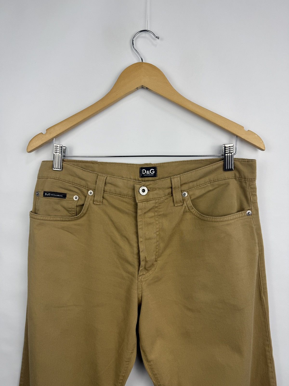 Dolce & Gabbana 🇮🇹Vintage 90s Dolce Gabbana Classic Brown Pants Made in Italy Size US 34 / EU 50 - 8 Thumbnail