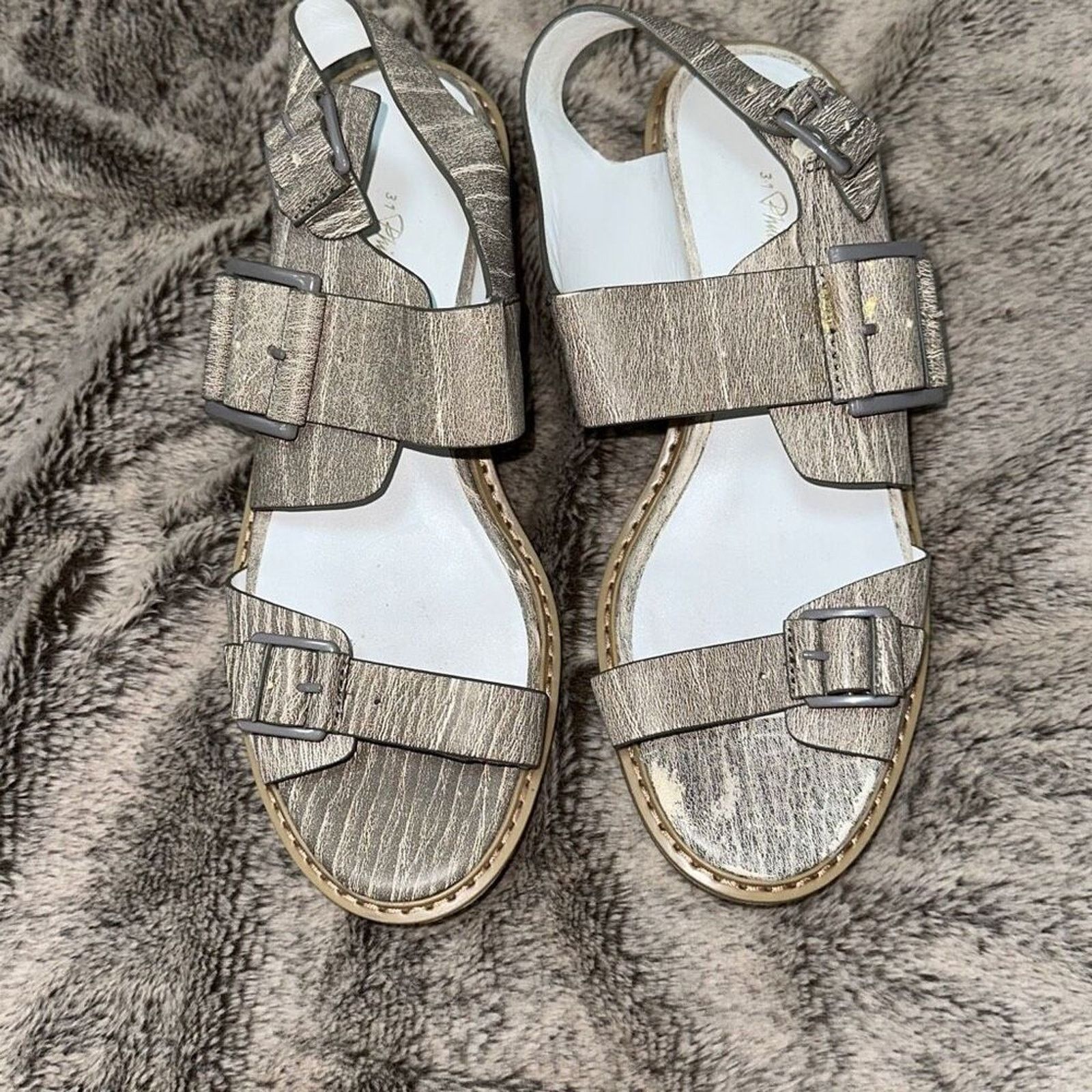 3.1 Phillip Lim 3.1 Phillip Lim Thick Tread Platform Sandals | Sz 38.5 Size US 8.5 / IT 38.5 - 3 Thumbnail