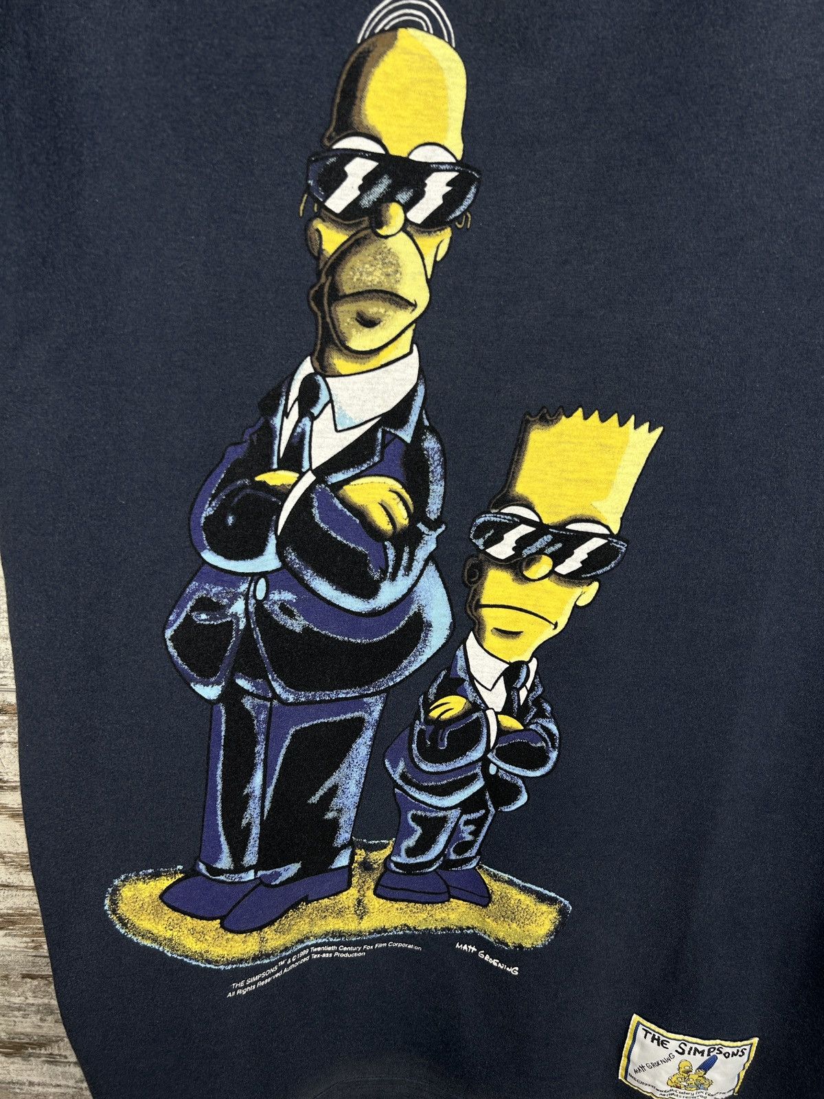 The Simpsons Mens Vintage The Simpson T Shirt 1999 tee Matthew Groening Size US L / EU 52-54 / 3 - 11 Thumbnail