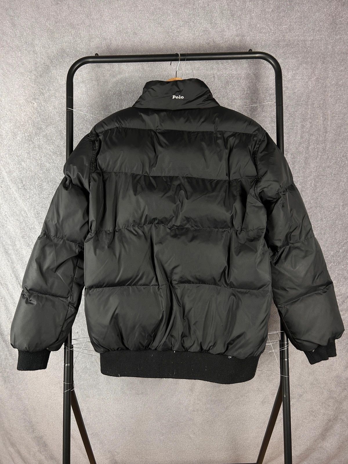 Designer × Polo Ralph Lauren × Ralph Lauren Polo Ralph Lauren winter puffer jacket black mini logo Size US XL / EU 56 / 4 - 2 Thumbnail