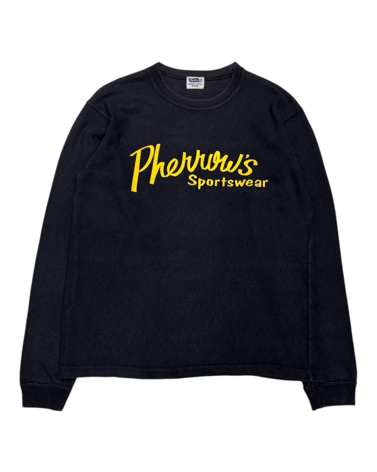 The Real McCoy's Pherrows Made In Japan Crewneck Long Sleeve Shirt Size US M / EU 48-50 / 2 - 2 Thumbnail