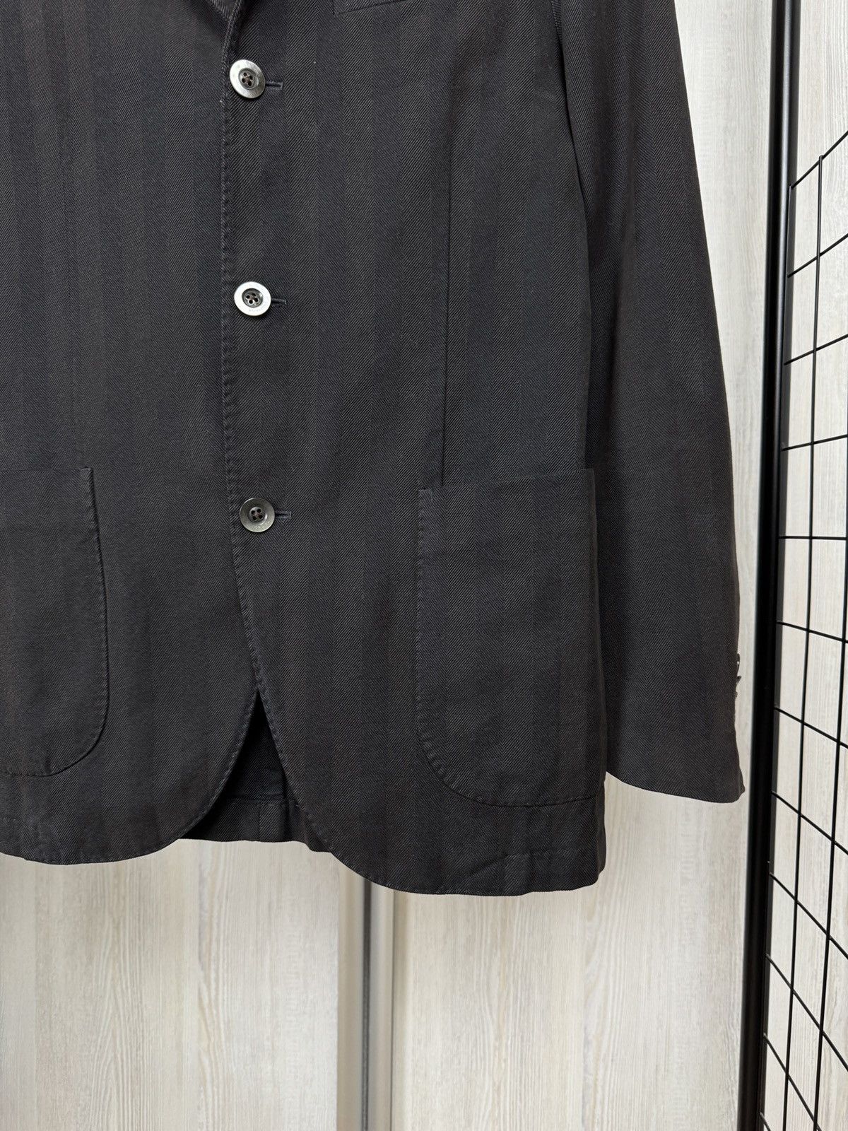 Boglioli Boglioli Coat cotton herringbone 3 button blazer Size 34R - 6 Thumbnail