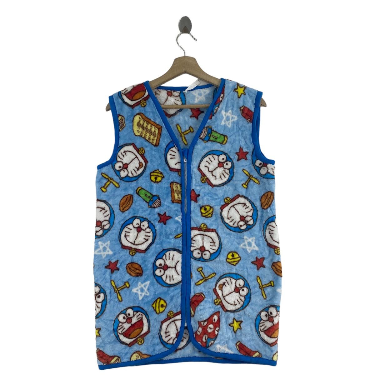 Other DORAEMON ANIME Cartoon Overprint Sleeveless Fleece Size US S / EU 44-46 / 1 - 1 Thumbnail