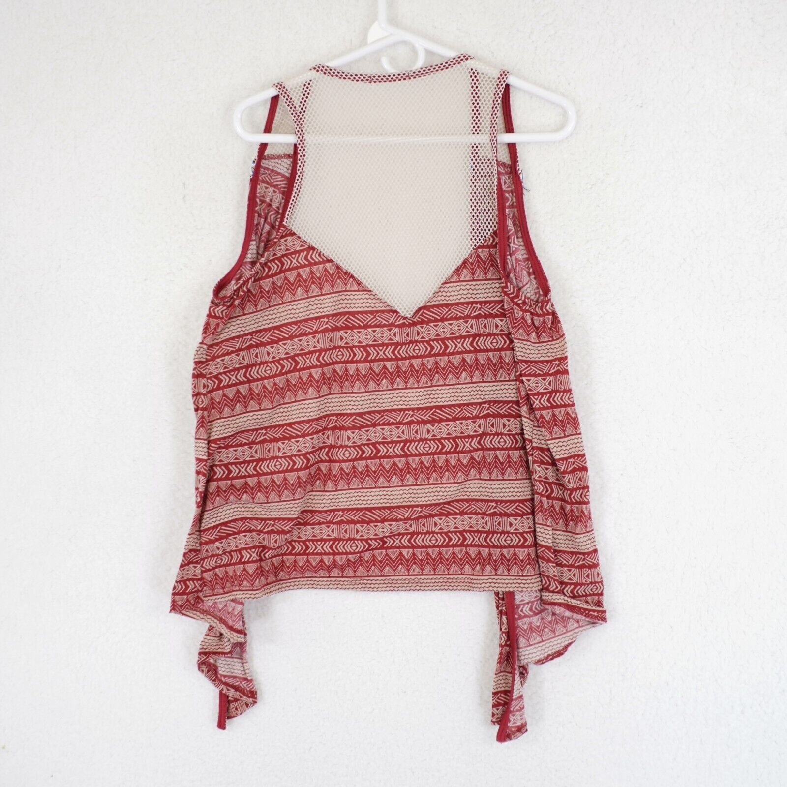 Designer Maurices Open Top Polyester Spanex And Mesh Pink Atzec Large Size L / US 10 / IT 46 - 3 Thumbnail