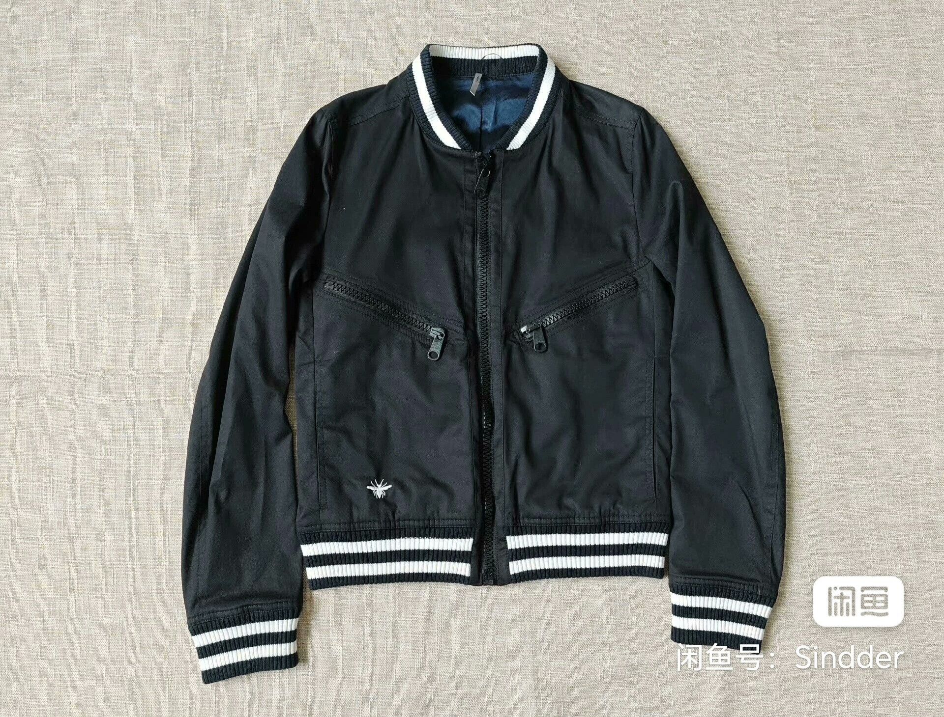 Dior Dior Men's Bee Jacket Size US S / EU 44-46 / 1 - 1 Thumbnail