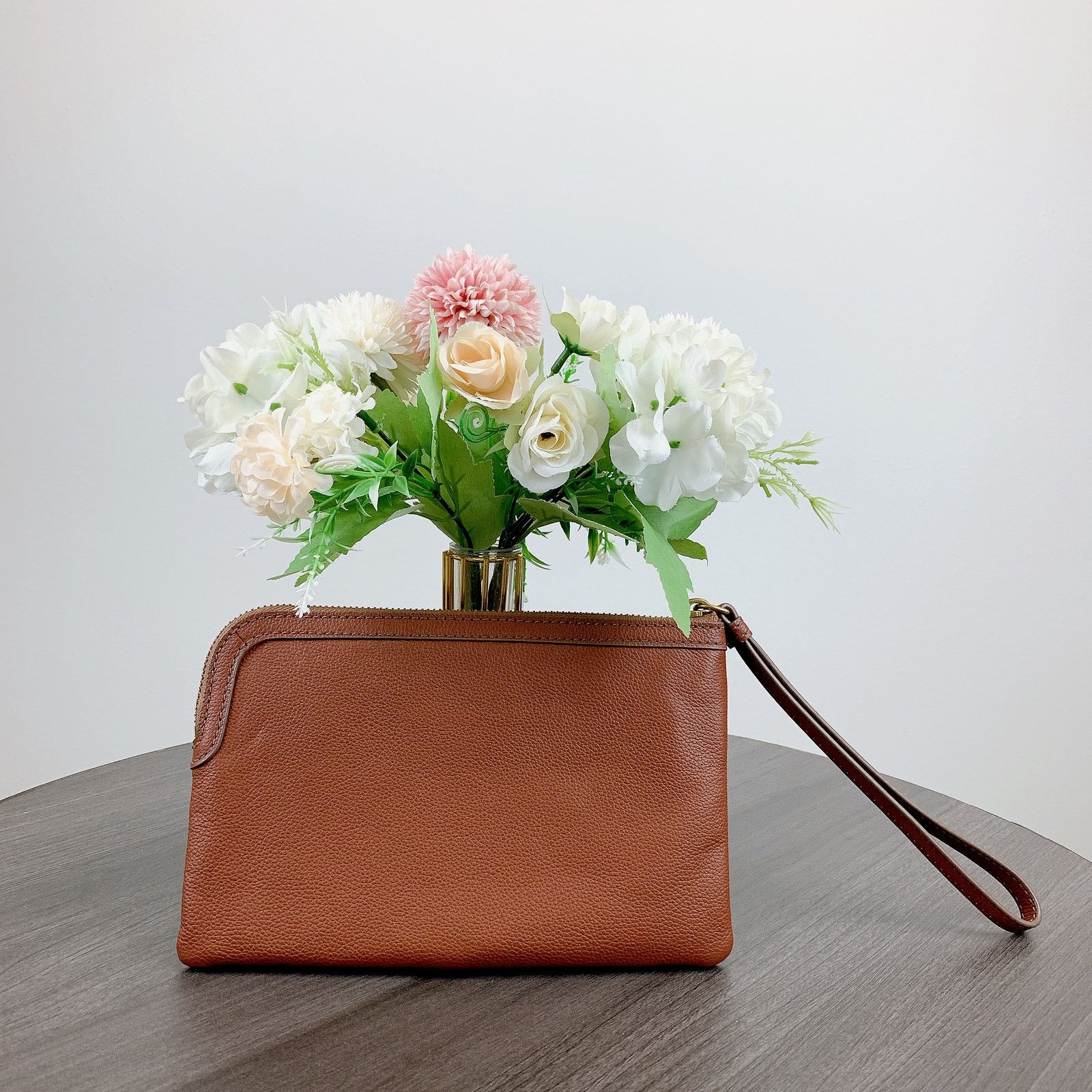 Fossil Fossil SWL2833210 Sofia Wristlet IN Brown Size ONE SIZE - 2 Thumbnail