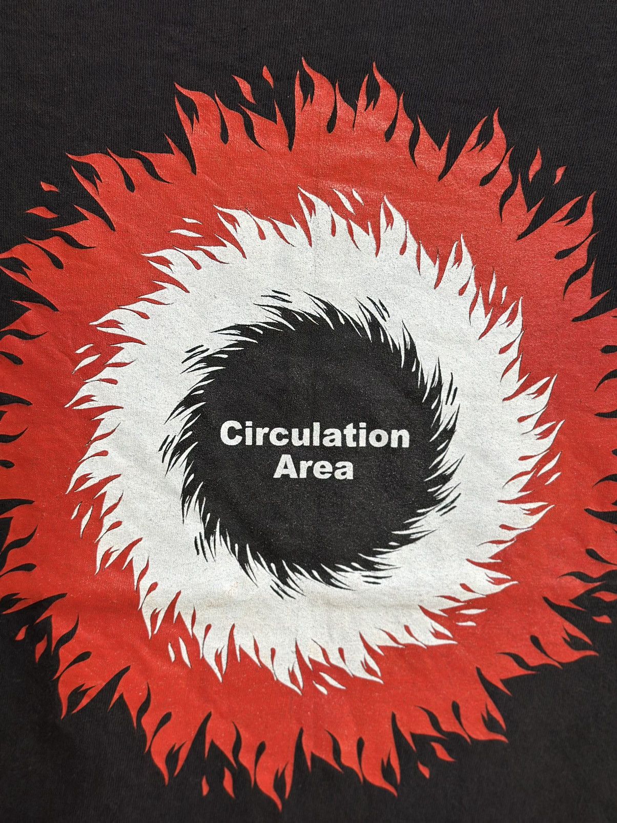 Vintage Vintage Circulation Area Faded Tee Size US M / EU 48-50 / 2 - 2 Thumbnail