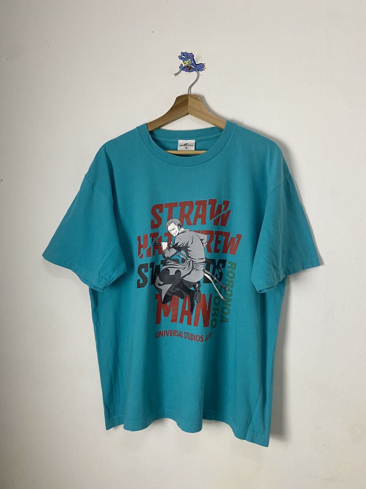Anime × Japanese Brand × One Piece RARE One Piece Zoro Anime Japan Tee Size US XL / EU 56 / 4 - 1 Thumbnail