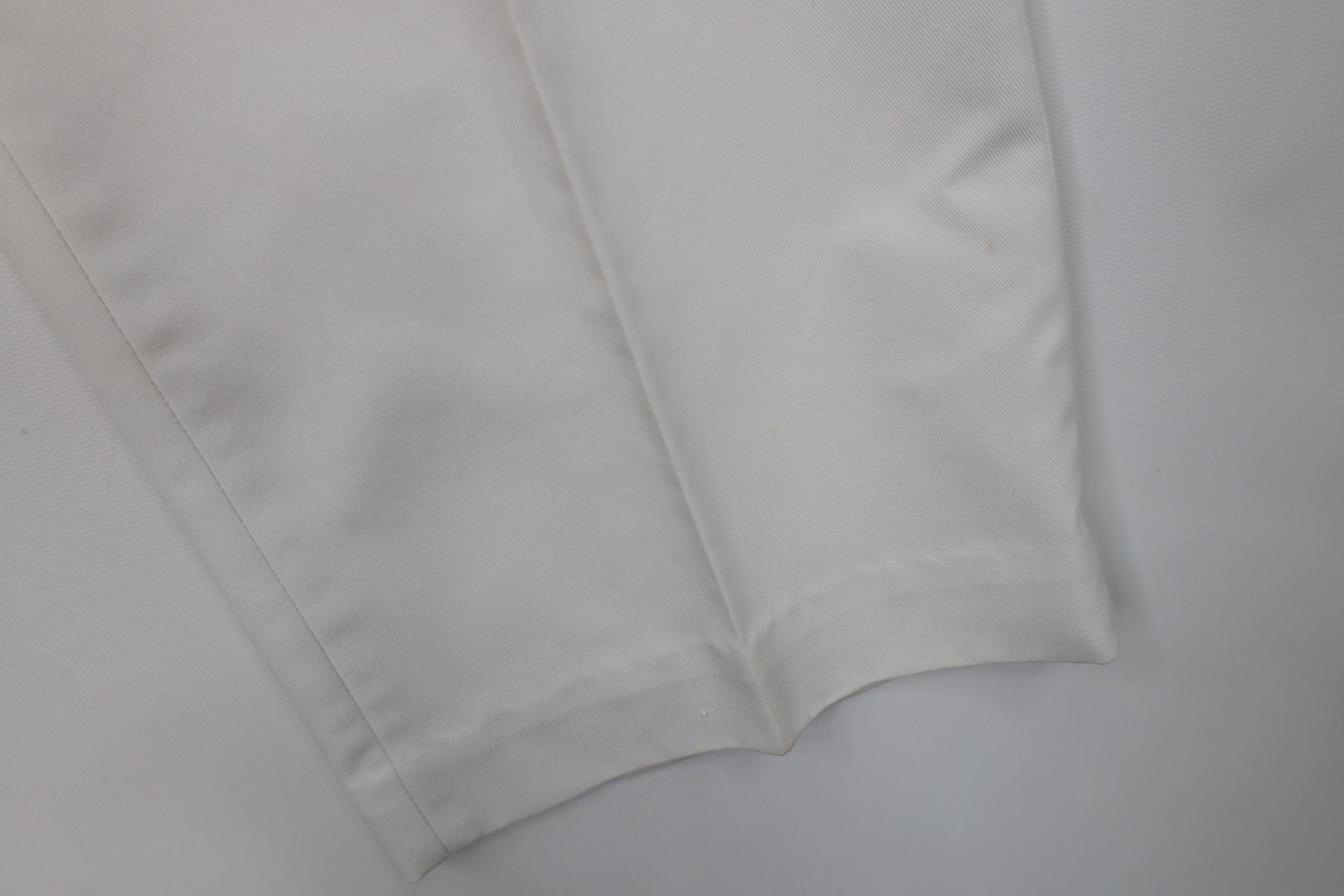 Vintage Vintage 70s Streetwear Flared Wide Leg Chino Pants White USA Size US 34 / EU 50 - 5 Thumbnail