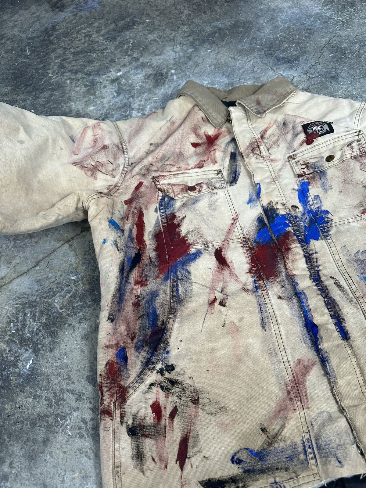 Designer × Vintage Vintage Carhartt Style Painter Jacket Size US L / EU 52-54 / 3 - 6 Thumbnail