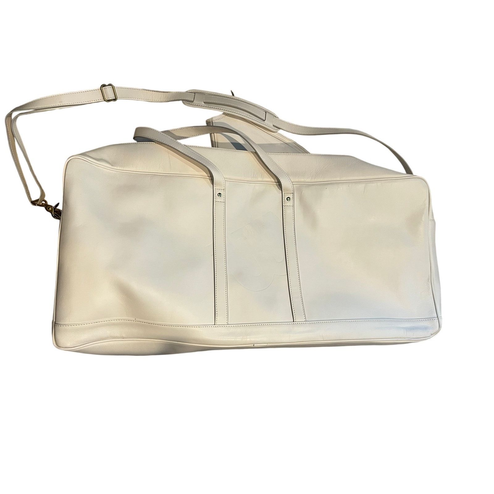 Kith Kith for Wilson Showmen Leather Tennis Bag White NWT Rare Size ONE SIZE - 4 Thumbnail
