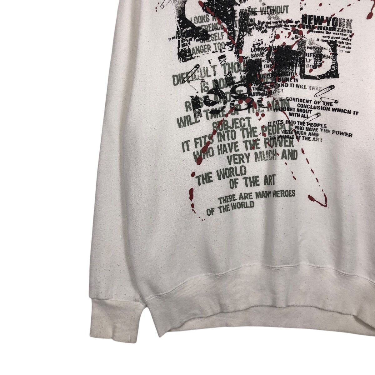 Japanese Brand 📌Vintage Sweatshirt Streetwear Breaks Big Logo Size US M / EU 48-50 / 2 - 5 Thumbnail