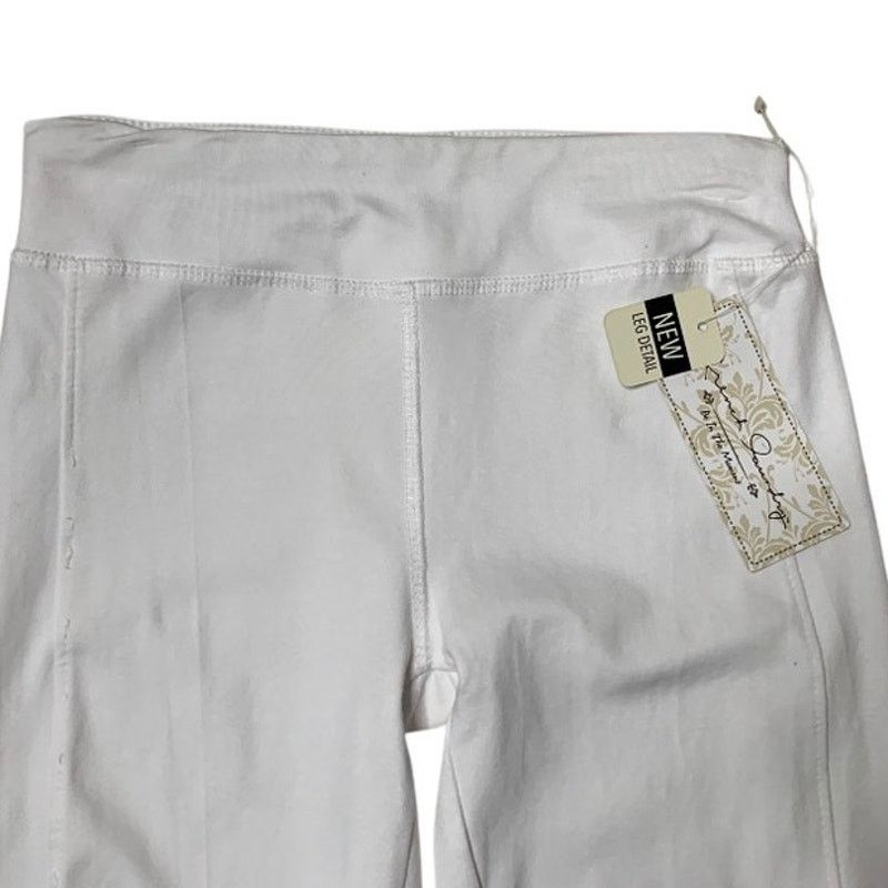 Other French Laundry Women's Sz Small Leggings White Yoga Pants Size 24" / US 00 / IT 34 - 2 Thumbnail