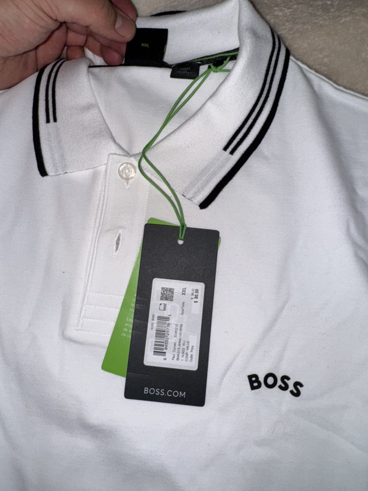 Hugo Boss Hugo Boss polo Size US XXL / EU 58 / 5 - 3 Thumbnail