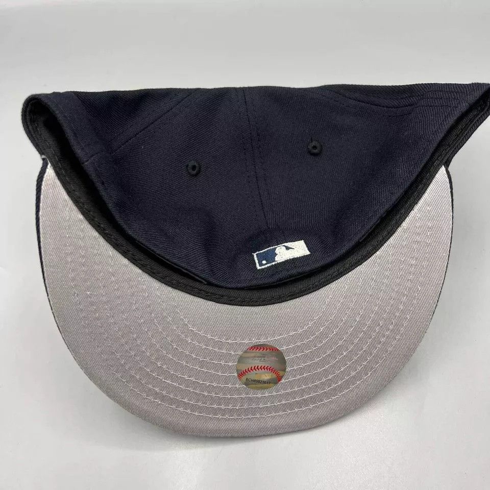 New Era Washington Nationals Hat Men 7 1/2 Black Gray MLB Fitted Cap Size ONE SIZE - 6 Thumbnail