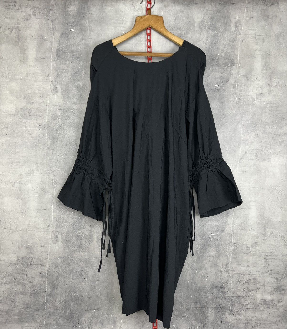 Japanese Brand Muller of Yoshiokudo Japan Black Nylon dress Size 38 Size XS / US 0-2 / IT 36-38 - 13 Thumbnail