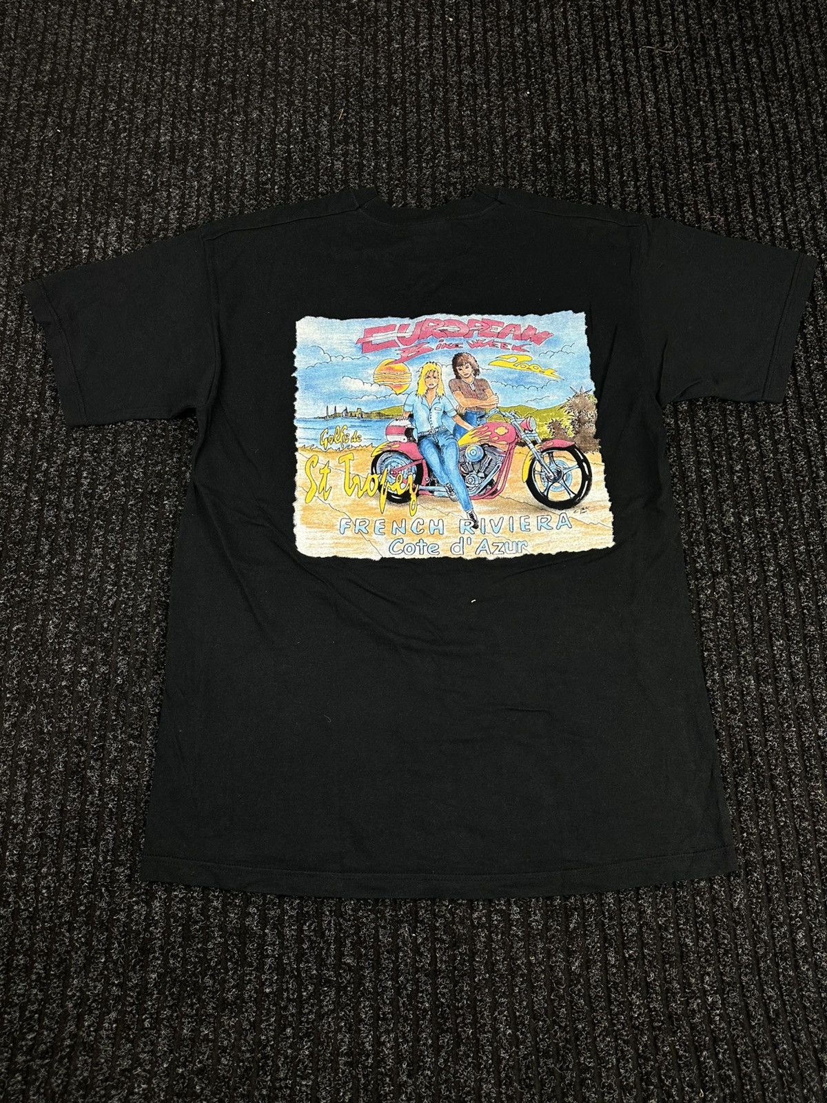 Harley Davidson Vintage USA Harley Davidson European Bike Week 2001 T Shirt Size US XL / EU 56 / 4 - 1 Thumbnail