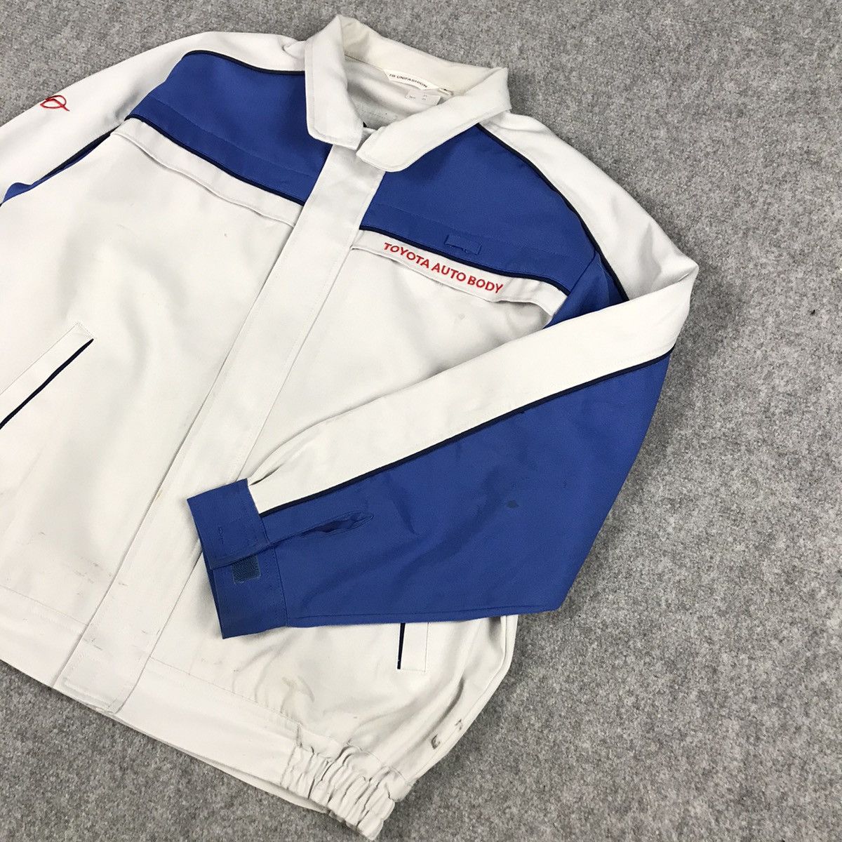 TOYOTA AUTO BODY UNIFORM ZIPPER JACKET
