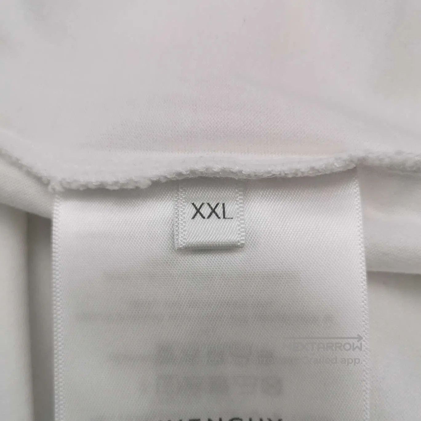 Givenchy Givenchy Cotton Logo Crewneck T. Size US XXL / EU 58 / 5 - 5 Thumbnail