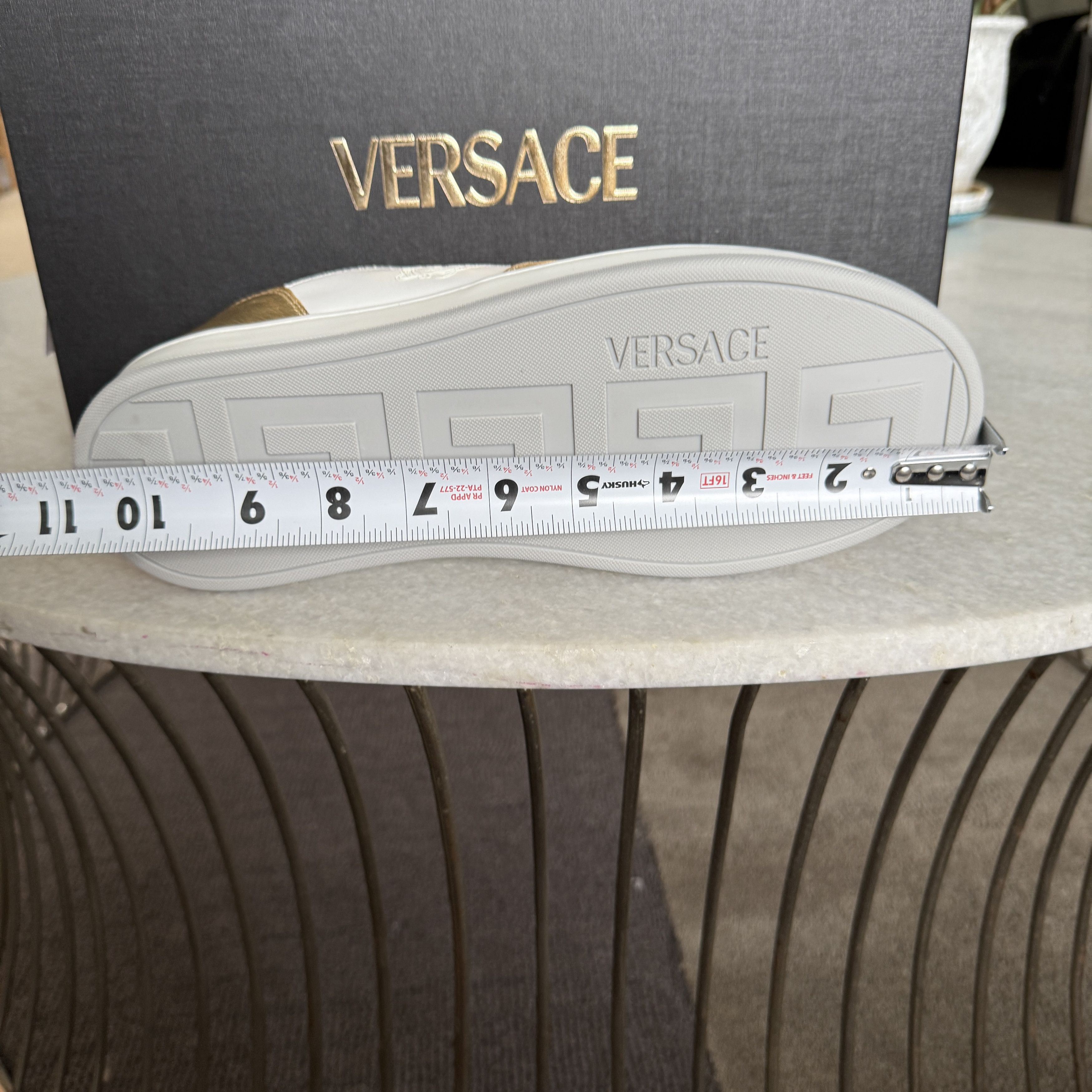 Versace Versace Medusa Leather Women's Sneaker, 1014316, 40 Size US 10 / IT 40 - 16 Thumbnail