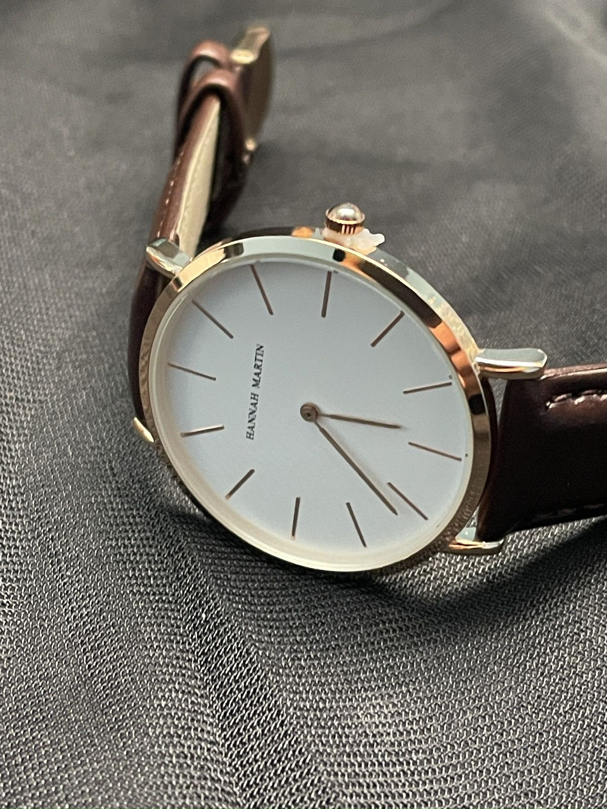 Designer Minimalist Fashion Luxury Watch StainlessSteel RoseGold 40mm Size ONE SIZE - 4 Thumbnail