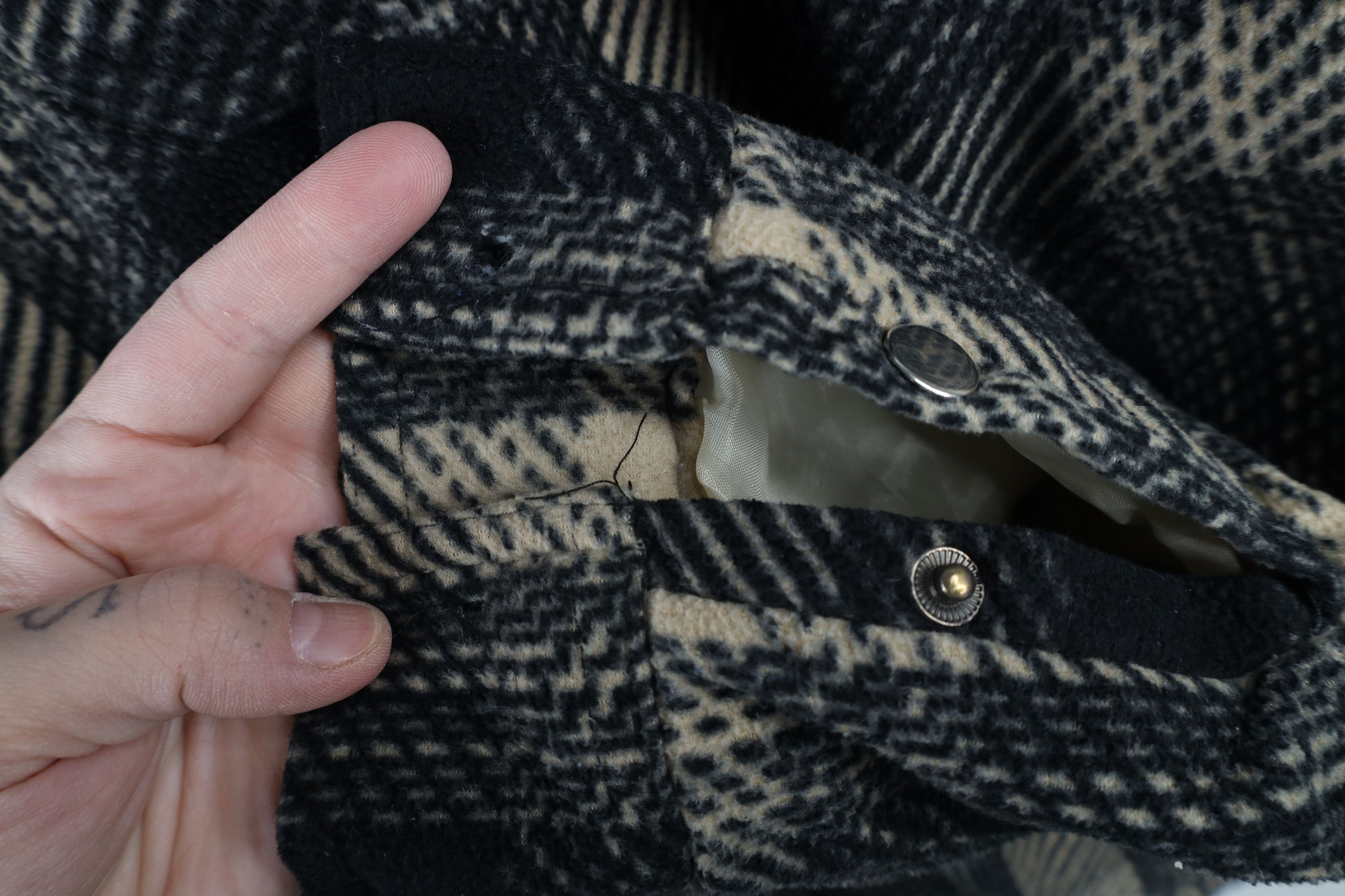 Aeropostale × Vintage Vintage 90s Y2K Aeropostale Fleece Lined Hooded Shirt Jacket Size US L / EU 52-54 / 3 - 10 Thumbnail