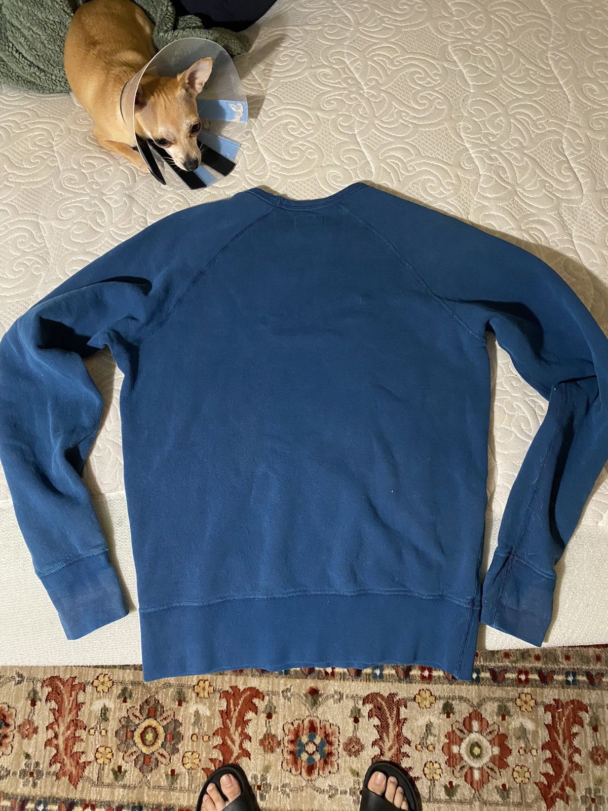 Knickerbocker Mfg Co Knickerbocker mfg x Manready Mercantile indigo crew fleece Size US S / EU 44-46 / 1 - 2 Thumbnail