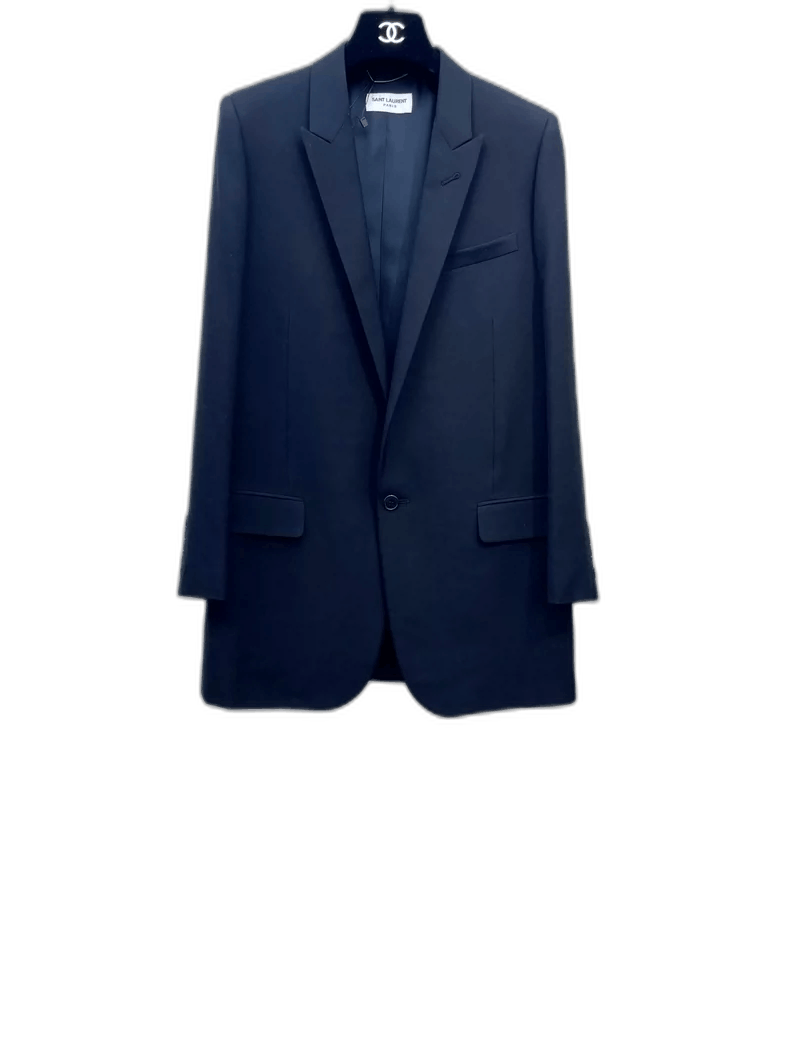 Saint Laurent Paris Saint Laurent Classic Black Blazer Jacket-2507 Size US M / EU 48-50 / 2 - 7 Thumbnail