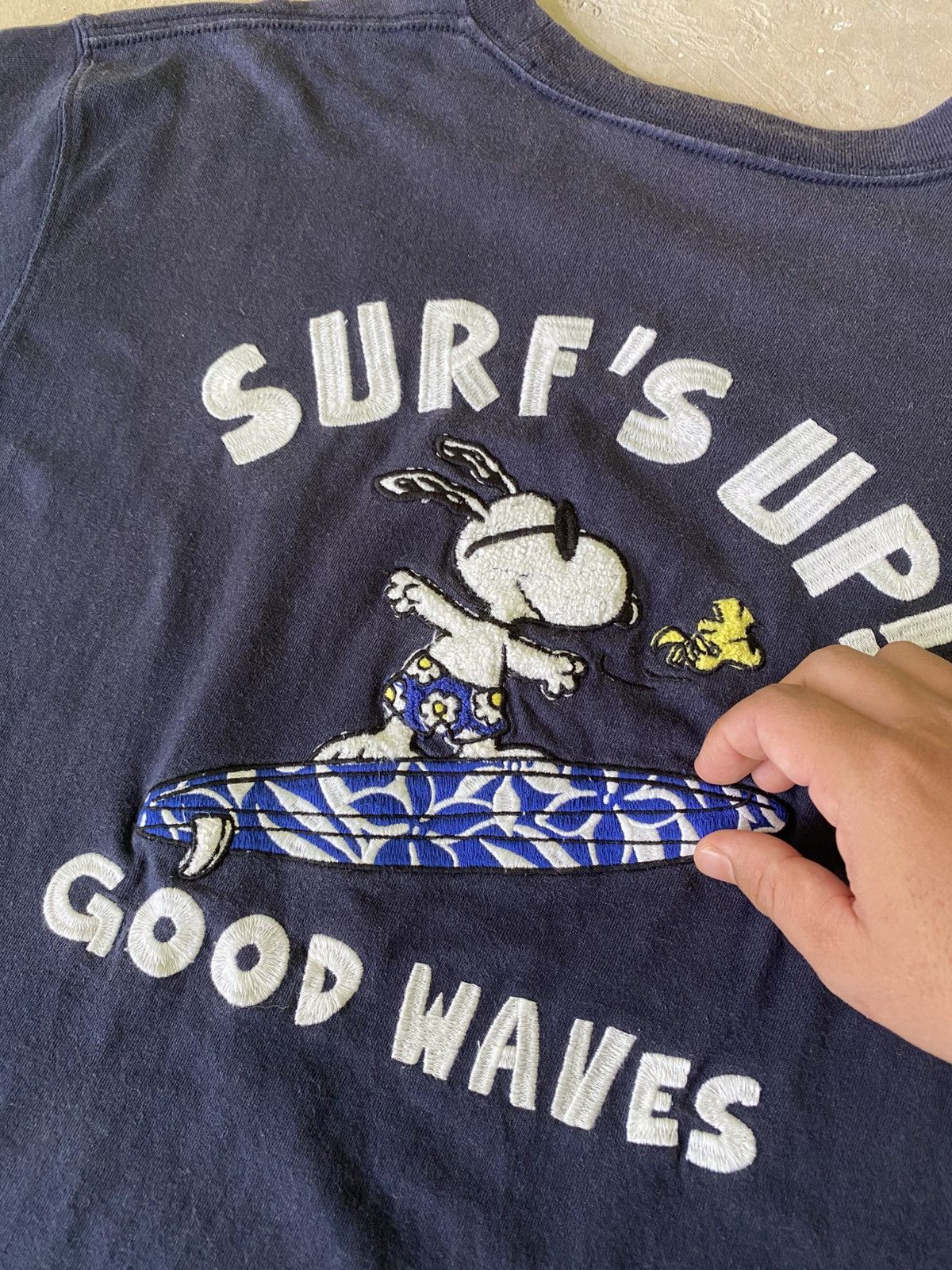 Peanuts Local Motion x Peanuts Surf’s Up Embroidery Tee Size US M / EU 48-50 / 2 - 11 Thumbnail