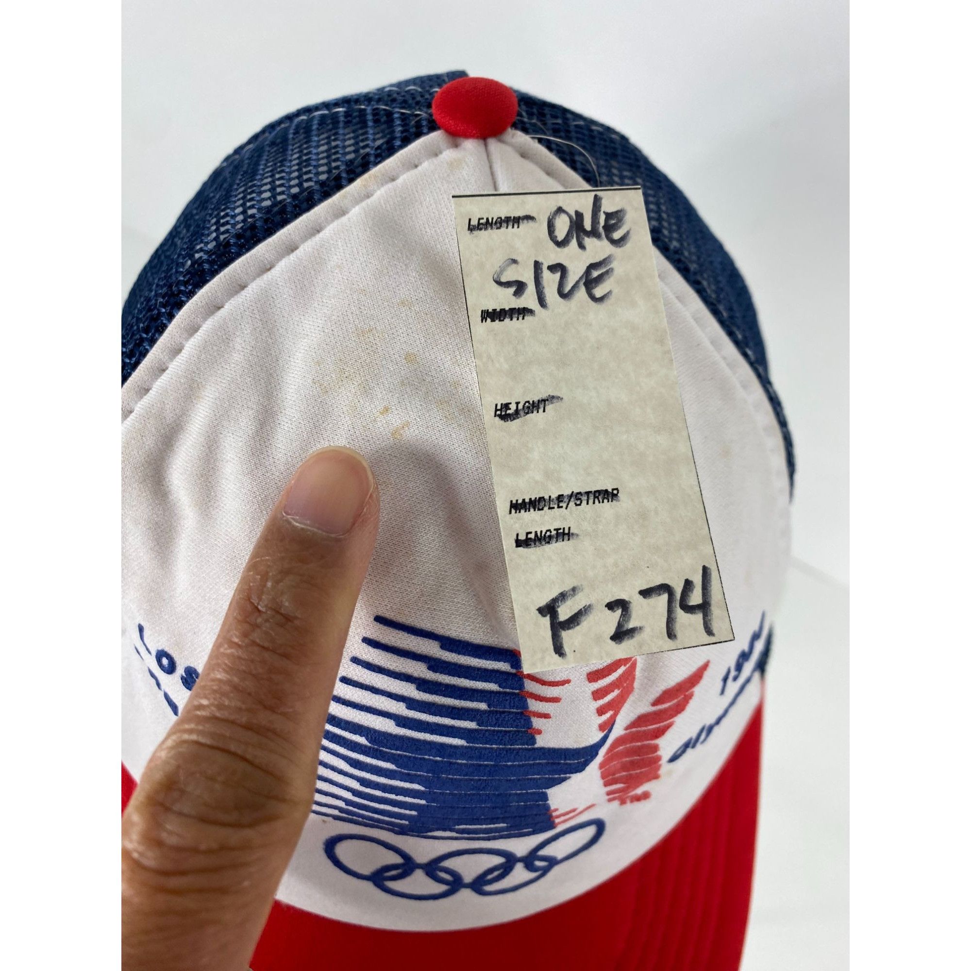 Other × Vintage VTG L.A,.O.O.C. Los Angeles 1984 Olympics Trucker Mesh Snapb Size ONE SIZE - 7 Thumbnail