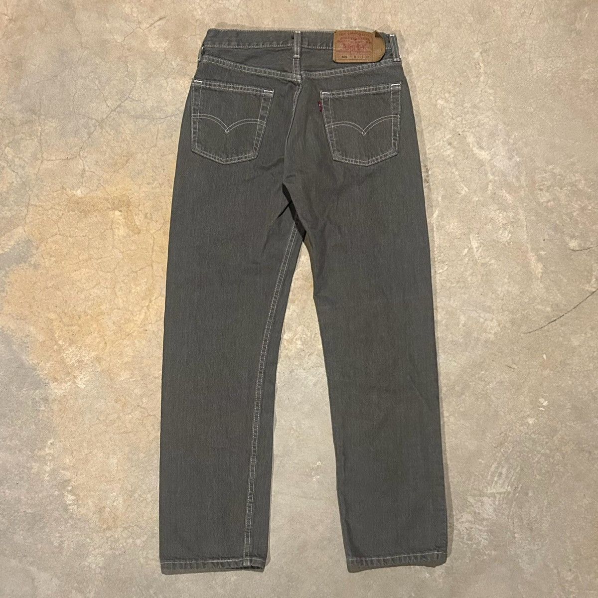 Levi's × Levi's Vintage Clothing × Vintage Rare Vintage 90s Levi’s 501 Olive Drab Jeans Made in USA Size US 30 / EU 46 - 1 Thumbnail