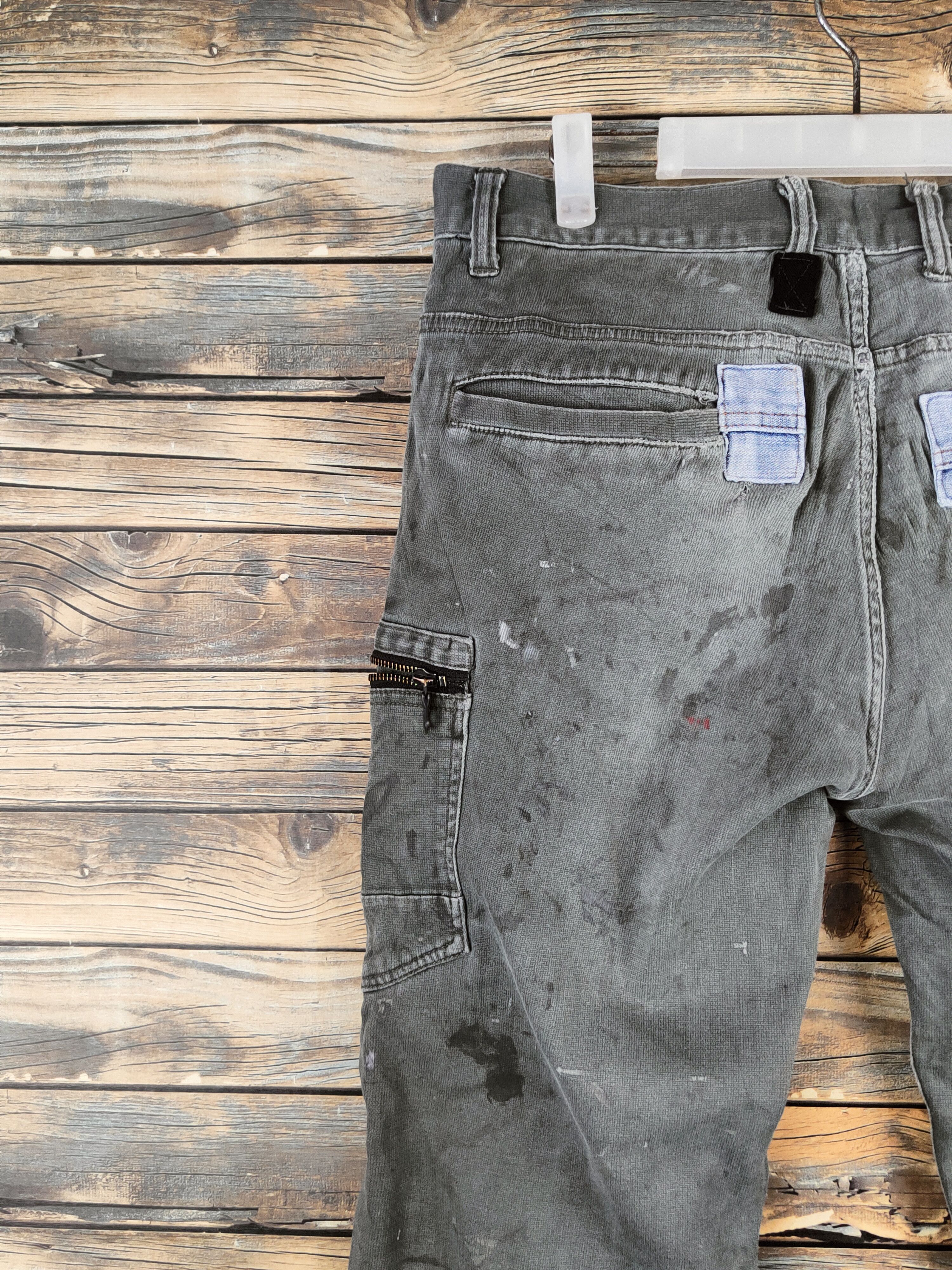 Japanese Brand DL Scot.Inc Army Green Multipocket Cargo Pants #46-688 Size US 33 - 8 Thumbnail