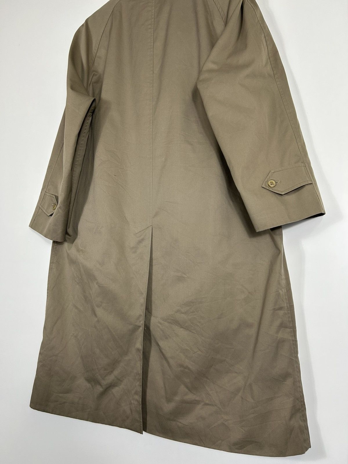 Burberry × Burberry Prorsum 🔥Burberry Button Nova Check Long Coat Jacket Size US M / EU 48-50 / 2 - 15 Thumbnail